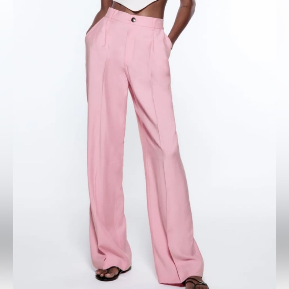 Zara Pleated Trouser Pants